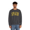 thumbnail image 5 of Spain Sweatshirt Gifts Crew Neck Shirt Long Sleeve Unisex, 5 of 7