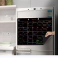 thumbnail image 2 of Calendario magnético de borrado en seco para refrigerador y gráfico de tareas del refrigerador: planificador de semana en blanco - planificador de refrigerador pizarra blanca gráfico de tareas de pare Feliz Sencillez, 2 of 2