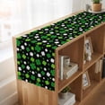 thumbnail image 6 of Table Runners 70 Inches Long Dress Scarves, St Patricks Day Farmhouse Coffee/Dining/Kitchen Table Decor, Holiday Table Runner, Spring Farmhouse Country Green Shamrock 13x70 Inch, 6 of 9