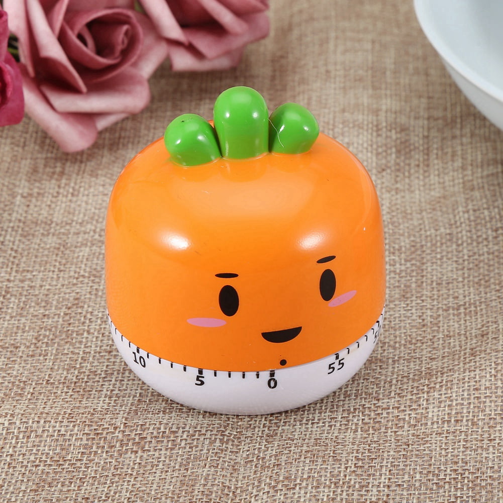 Vegetables Shape Manual Mechanical Cooking Timer for Kitchen