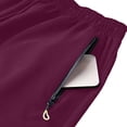 thumbnail image 7 of akafmk Men's Workout Shorts Drawstring Summer Breathable Fast-Dry Basketball Running Shorts with Zipper Pockets, 7 of 7