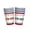 Paper Cups*10, variant on 10Pcs Patriotic Party Decorations, 9 Inch 250 Years Paper Plates, 4th of July Patriotic Dessert Plates, Disposable Red Blue White USA Flag Tableware