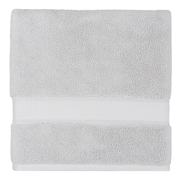 Hotel Style Egyptian Cotton Bath Towel Platinum Silver Walmart