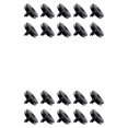 thumbnail image 3 of Wweixi 10 Pcs Support de Tapis de Sol pour Voiture Remplacement Véhicule Portable Clip de Fixation de Tapis Accessoires de Modification 2Set, 3 of 6