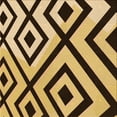 thumbnail image 1 of Ahgly Company Tapis d'Intérieur Lavable en Machine Carré Transitionnel Marron, 6 Pieds Carré, 1 of 7