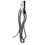 Jesse James Glass Strand Bead – Gray, 4 Strands, 1 Piece, Multi-Purpose for Teens and Adults
