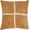 Camel, variant on Distinct Patchwork Leather Pillow Cover