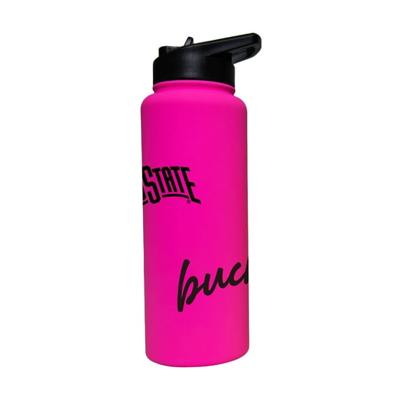 Ohio State Buckeyes 34oz. Electric Bold Soft Touch Quencher Bottle