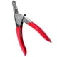 thumbnail image 3 of Vogacara Cortauñas para uñas acrílicas Durabilidad profesional Suministros de belleza Salones Accesorios Herramientas Decoración plata Juegos de manicura rojo Vogacara CE011531-03B, 3 of 6
