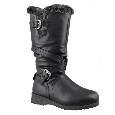 memory foam snow boots