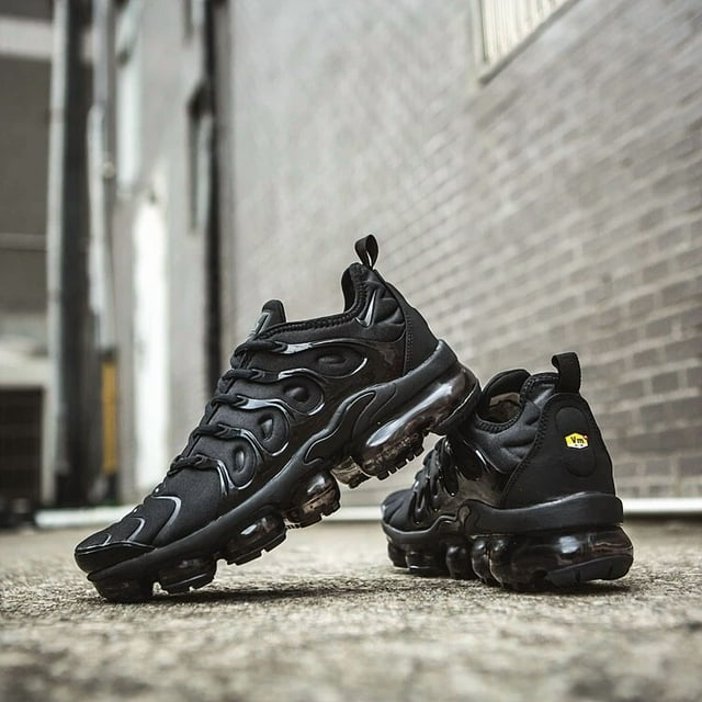 Nike Air Vapormax Plus Black Women's Air cushion shoes US5.5-8.5