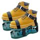 thumbnail image 5 of Zapatos de aflojamiento de hierba de doble capa Zapatos de aireador de césped contra el césped para césped (verde), 5 of 8