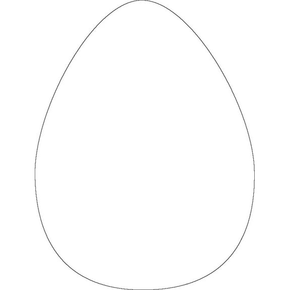 SHAPES ETC. Sticky Shape Notepad - Egg
