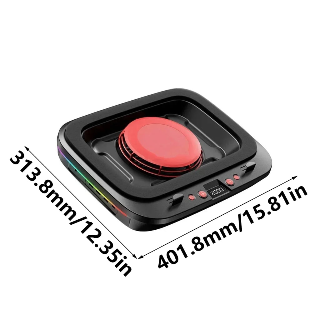 FL08 Laptop Cooling Stand 2400RPM Powerful Fan Notebook Heat Dissipation Base Enhances Optimaled Airflows and Durability
