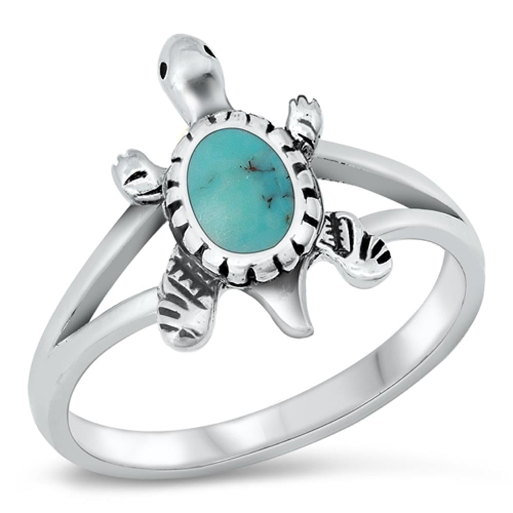 Turquoise sale turtle ring