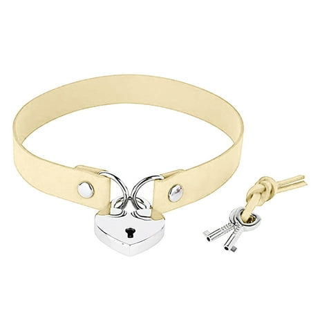 

Floleo Clearance Handmade Punk Love Lock Pendant Collar Necklace And Key Woman Jewelry Gift Clearance
