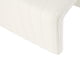 thumbnail image 4 of Otomana Benzara Ada Channel con mechones, diseño con mechones, color crema y blanco, 4 of 5
