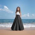 thumbnail image 2 of Tfken Comfy Dresses For Girls Soft Travel Holiday Girls Tutu Dresses A Line Party Fashion Comfortable Bowknot Tie Kids Trendy Clothes Size 2-3 Years, 2 of 4