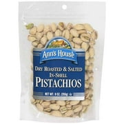 Ann's House: Dry Roasted & Salted In-Shell Pistachios, 9 oz