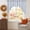 Blue, variant on Mint Green Tan Striped Swag Valances for Windows, Small Curtains Drapes, Modern Boho Stripes Minimalist Kitchen Window Curtains Over Sink Window Treatment Valance for Bedroom/Bathroom 56"x36"