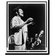 thumbnail image 2 of Historic Framed Print, [Big Mama Thornton, three-quarter length portrait, facing right, singing], 17-7/8" x 21-7/8", 2 of 9