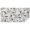 White Halloween Pumpkin, variant on Beige Halloween Pumpkin Skull Bat Pattern Rectangle Tablecloth 60"x84",Waterproof Polyester Rectangle Table Cloth, Wipeable Spillproof Polyester Tablecloth for Dining, Camping, Indoor and Outdoor