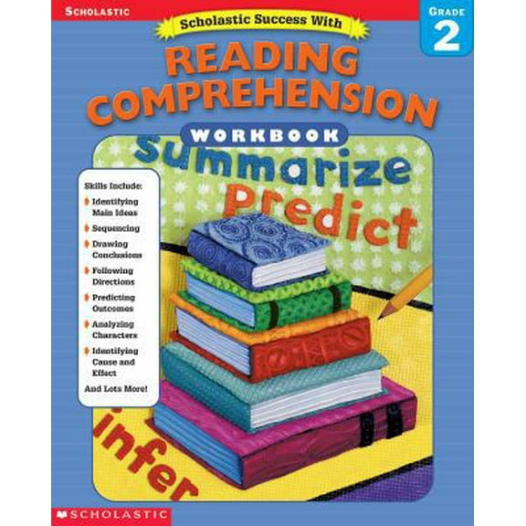 Pre-Owned Scholastic Success With: Reading Comprehension Workbook: Grade 2 (Paperback) 043944490X 9780439444903
