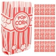 thumbnail image 1 of Miangastore Sacs à Maïs Soufflé en Papier Rouge Durables pour Rangement de Fête avec Design Créatif et Léger 20 Pcs, 1 of 9