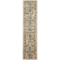 thumbnail image 4 of SAFAVIEH Evoke Janie Traditional Distressed Area Rug, Beige/Turquoise, 8' x 10', 4 of 10