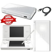 Nintendo DS Lite Console Game Handheld Games System Cleaned Tested Case White