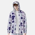 thumbnail image 3 of Picia Daisies Flowers Women's Men's UPF 50+ Sun Protection Hoodie Shirt Long Sleeve SPF Fishing Outdoor UV Hiking Lightweight Shirts-Large, 3 of 9