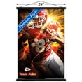 thumbnail image 3 of NFL Kansas City Chiefs - TraVis Kelce 16 Wall Poster with Wooden Magnetic Frame, 22.375" x 34", 3 of 3