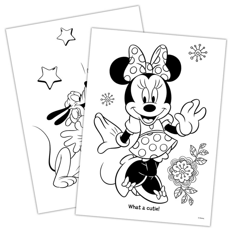 Bendon Disney Baby My 1st Coloring Book With Stickers