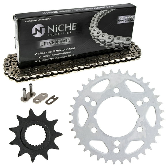 Niche Sprocket Chain Set for 2000 Polaris Trail Blazer 250 11/36T 520 ATV MK1004020