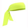 thumbnail image 3 of Bandeau de Sport Mode Réglable Bandes Anti-Transpiration Accessoires de Coiffure pour Tennis Basketball Jaune, 3 of 6