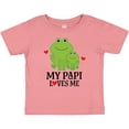 thumbnail image 3 of Inktastic My Papi Loves Me Grandson Frog Boys Baby T-Shirt, 3 of 5