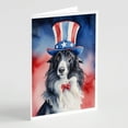 thumbnail image 4 of Cane Corso Patriotic American Greeting Cards Pack of 8 7 in x 5 in, 4 of 34