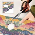 thumbnail image 6 of Yayeee Faucet Mat for Kitchen Sink 30" Diatomite Long Splash Guard Pad, Green Floral Wave, 6 of 7