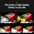 thumbnail image 5 of Bike Lights , Usb Rechargeable, Super Bright Front Headlight And Rear Led Bicycle Light For Night Riding, 5 Light Modes, With Speedometer Calorie Coun, 5 of 5
