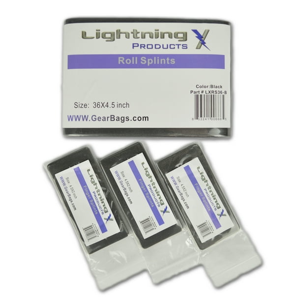 Lightning X Universal Padded Aluminum Medical Splint Kit 36" Roll