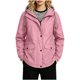 thumbnail image 5 of Neewe Women's Waterproof Rain Jacket Lightweight Raincoat Hooded Hiking Jacket Softshell Windbreaker, 5 of 8