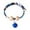 Blue, variant on Japanese Kimono Style Cedar Bead Pet Collar Adjustable Chew Proof Fabric Necklace For Dogs And Cats Comfortable Durable Design