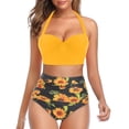 thumbnail image 1 of FcBaudy Womens Swimsuits Bathing Suit for Women Plus Size Swimsuit for Women Women Multi Color Color High Waist Conjoined Body Swimsuit Bikini Women Swimsuit, 1 of 4
