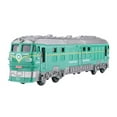 thumbnail image 2 of Locomotora de tracción de aleación a escala 1:87, modelo de juguete con música y luz. Verde, 2 of 9