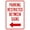 Warning Sign 1, variant on Parking Restriction Sign Do Not Block Gate, Unauthorized Vehicles Towed - 8"x12" Tin Warning Metal Sign, Gate Parking Decor for Home Club Decoration