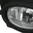 thumbnail image 5 of Spec-D Tuning Clear Bumper Driving Fog Lights + Bulbs + Switch Compatible with 2006-2008 Honda Civic Sedan 4Dr L+R Pair Assembly, 5 of 7