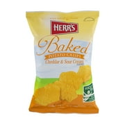 Herr's Baked Potato Crisps Cheddar & Sour Cream Flavored