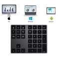thumbnail image 3 of Teclado numérico Bluetooth inalámbrico de 34 teclas para Windows/Mac, 3 of 6