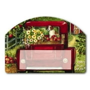YardDesign Red Truck Yard Sign #74089