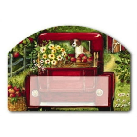 YardDesign Red Truck Yard Sign #74089